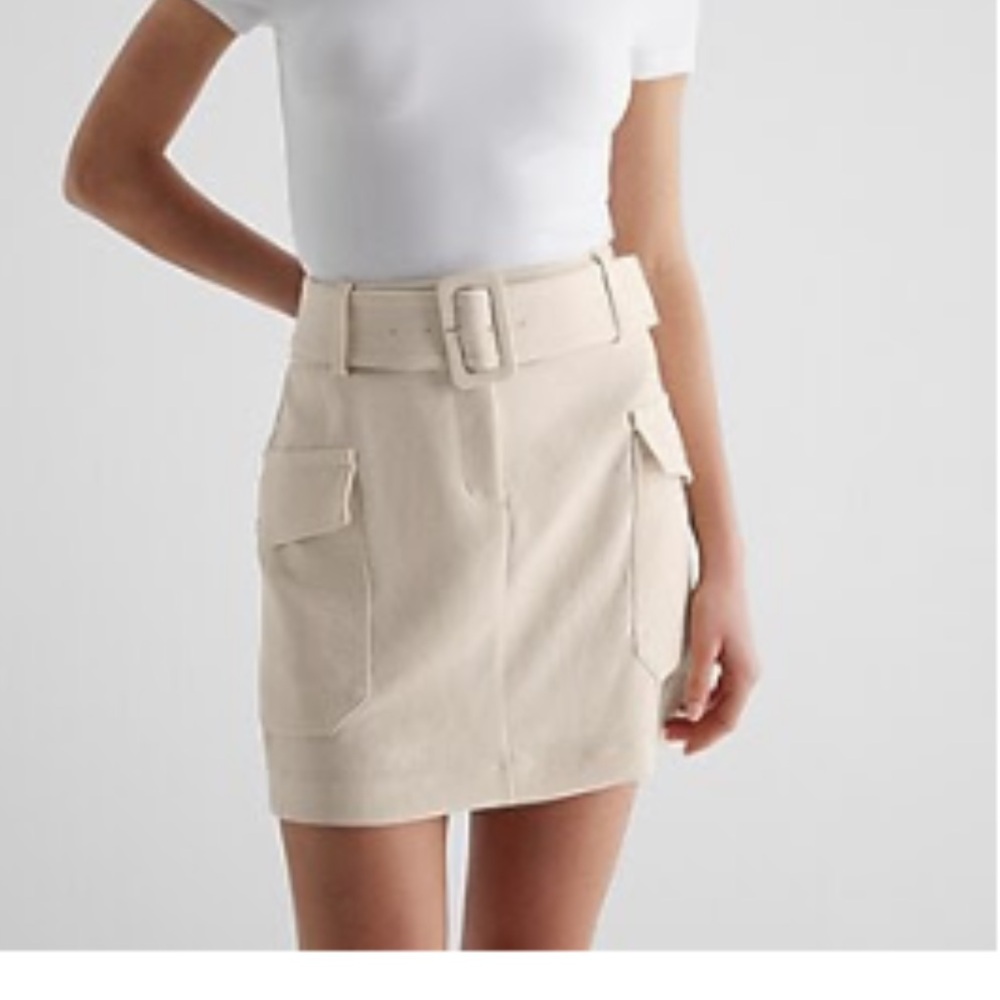 CARGO MINI SKIRT